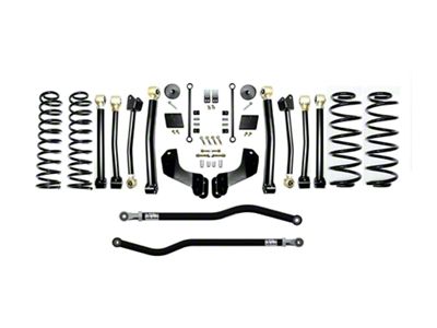 EVO Manufacturing 2.50-Inch Enforcer Stage 4 Overland Suspension Lift Kit with Front and Rear Track Bars (18-25 2.0L or 3.6L Jeep Wrangler JL, Excluding 4xe)