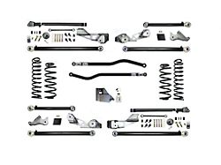 EVO Manufacturing 3.50-Inch High Clearance Long Arm Suspension Kit with Front and Rear Track Bars (18-26 2.0L or 3.6L Jeep Wrangler JL 4-Door, Excluding 4xe)