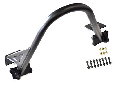 EVO Manufacturing Revolution Stinger for Quarter Pounder Front Bumper, Textured Black (07-25 Jeep Wrangler JK & JL)