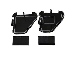 Exceed Fabrication Door Mesh for SD1 Tube Doors; Rear (20-25 Jeep Gladiator JT)