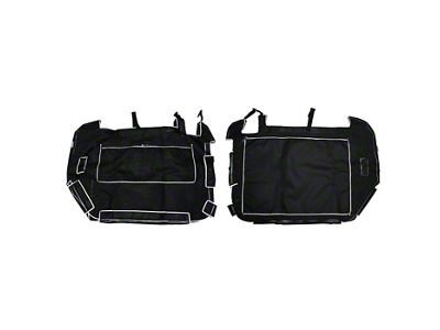 Exceed Fabrication Door Mesh for SD1 Tube Doors; Front (18-25 Jeep Wrangler JL)