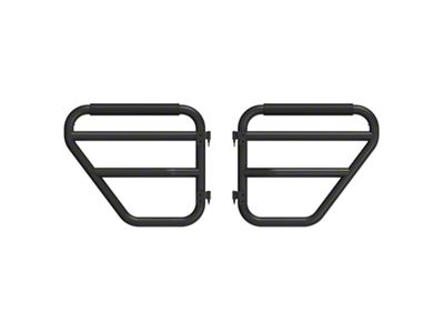 Exceed Fabrication SD1 Tube Doors; Rear (07-18 Jeep Wrangler JK 4-Door)
