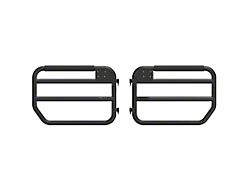 Exceed Fabrication SD1 Tube Doors without Mirrors; Front (07-18 Jeep Wrangler JK)