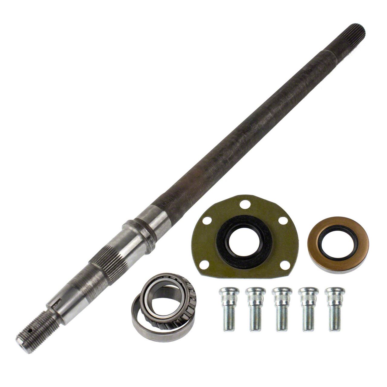 EXCEL from Richmond Jeep Wrangler AMC 20 Axle Shaft Assembly; Front