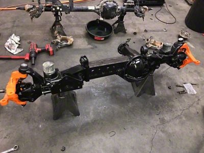 Excessive Industries Dana 44 C-to-C Axle Truss; Bare Steel (07-18 Jeep Wrangler JK)