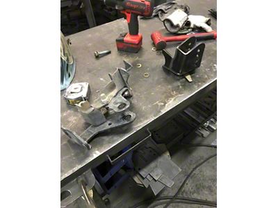 Excessive Industries Dana30/44 Weld-On Track Bar Bracket; Bare Steel (07-18 Jeep Wrangler JK)