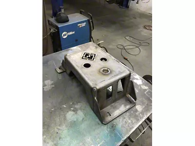 Excessive Industries EVAP Canister Skid Plate; Bare Steel (07-11 Jeep Wrangler JK)
