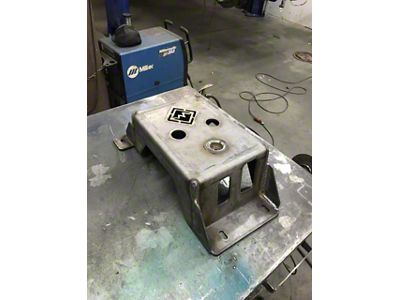 Excessive Industries EVAP Canister Skid Plate; Bare Steel (12-18 Jeep Wrangler JK)