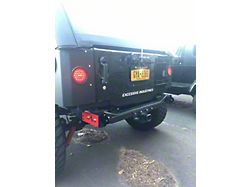 Excessive Industries Frame Only Rear Shackle Points; Bare Steel (07-18 Jeep Wrangler JK)