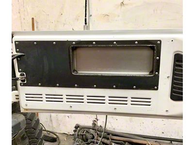 Excessive Industries GateKeeper Tail Gate 40 Kit; Bare Steel (07-18 Jeep Wrangler JK 4-Door)
