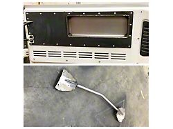 Excessive Industries GateKeeper Tail Gate 42 Kit; Bare Steel (07-18 Jeep Wrangler JK 4-Door)