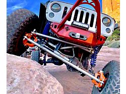 Excessive Industries GTC Series Frame Chop Stubby Front Bumper; Bare Steel (07-18 Jeep Wrangler JK)