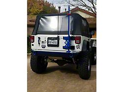 Excessive Industries HiLift Tail Gate Mount; Bare Steel (07-18 Jeep Wrangler JK)