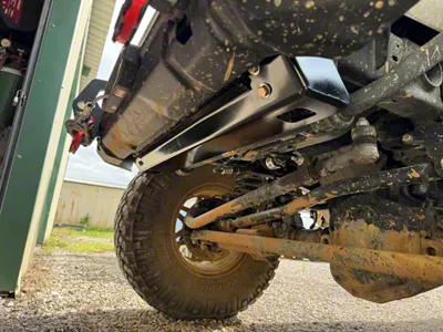 Excessive Industries Sway Bar Skid Plate and Crash Bar Chop; Bare Steel (18-26 Jeep Wrangler JL, Excluding Rubicon)