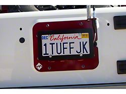 Excessive Industries Tailgate Vent Plate; Bare Steel (07-18 Jeep Wrangler JK)