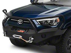 Expedition One Trail Series Front Bumper with WrapAround Bull Bar; Textured Black (14-24 4Runner)