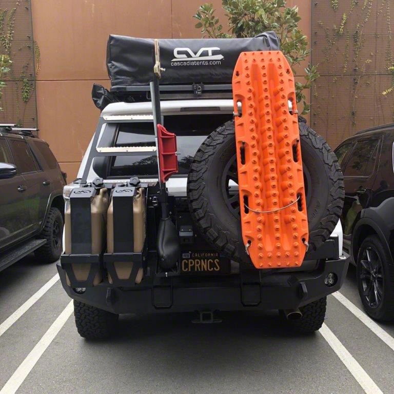 thumbnail image 2 of Hooke Road Steel Rear Bumper With Tire Carrier & Foldable Table For Jeep Cherokee XJ 1984-2001 2 of 5