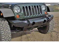 Bolt-On Hoop for Mule Front Bumpers; Textured Black