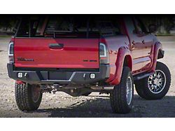 Expedition One Base Rear Bumper; Textured Black (05-15 Tacoma)