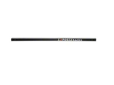 Exposed Racks 40-Inch Solid O'Land xBar; Textured Black (18-25 Jeep Wrangler JL)