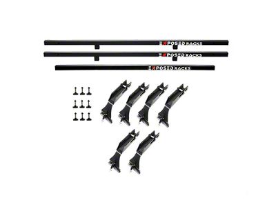 Exposed Racks Camper Roof Rack (07-18 Jeep Wrangler JK 2-Door w/ Hard Top)