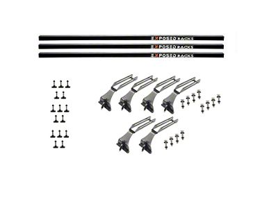Exposed Racks Camper Roof Rack (18-26 Jeep Wrangler JL w/ Hard Top)