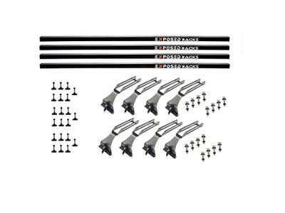 Exposed Racks Overland Roof Rack (18-26 Jeep Wrangler JL 4-Door w/ Hard Top)