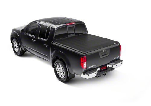 Team-Alpha Soft Tri-Fold Tonneau Cover For 2005-2021 Nissan Frontier 5ft Short Bed – Matte Black