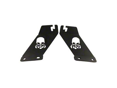 Extreme LED 20-Inch Hood Single or Dual Row LED Light Bar Mount (07-18 Jeep Wrangler JK)