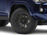 TRD Style Matte Black 6-Lug Wheel; 17x8; 16mm Offset (10-24 4Runner)