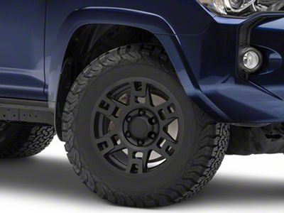 TRD Style Matte Black 6-Lug Wheel; 17x8; 16mm Offset (10-24 4Runner)