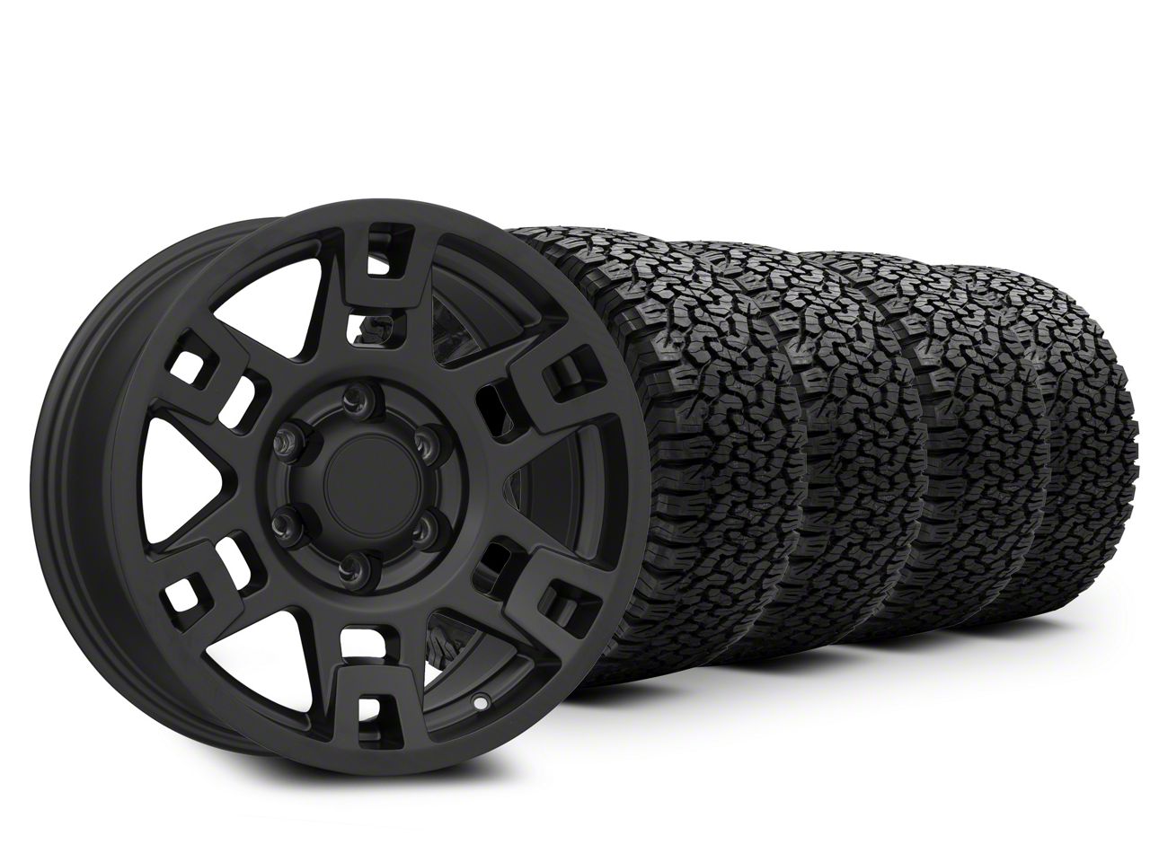 Black Rhino Jeep Cherokee Kelso Matte Black Wheel; 17x9 Black Rhino Jeep Cherokee Kelso Matte Black Wheel; 17x9
