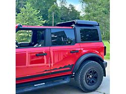 EZ 4x4 Middle Panel Roof Rack Holder; Black (21-26 Bronco 4-Door)