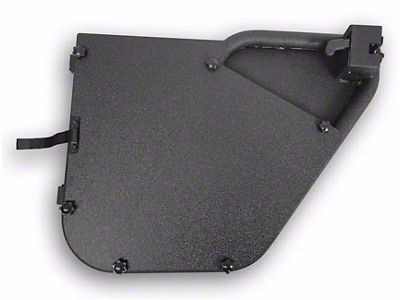 EZ 4x4 Phantom Aluminum Panel Tube Door Add-On Kit (11-18 Jeep Wrangler JK 2-Door)