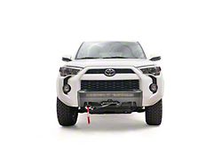 Fab Fours Hidden Winch Mount with High Pre-Runner Guard; Matte Black (14-24 4Runner)