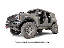 Fab Fours Trail Doors; Bare Steel (21-25 Bronco 4-Door)