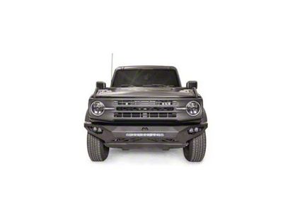 Fab Fours Vengeance Front Bumper with No Guard; Bare Steel (21-25 Bronco, Excluding Raptor)