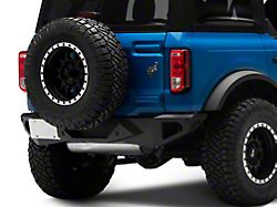 Fab Fours Vengeance Rear Bumper; Matte Black (21-26 Bronco, Excluding Raptor)