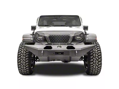 Fab Fours Front Full Width Grumper; Bare Steel (20-25 Jeep Gladiator JT)