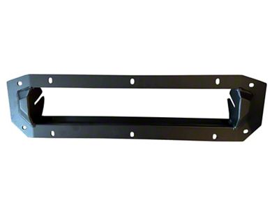 Fab Fours ViCowl Windshield Protector 20-Inch Rigid Light Bar Insert; Matte Black (20-25 Jeep Gladiator JT, Excluding Mojave)