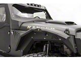 Fab Fours Front Fender Gill Box; Matte Black (07-26 Jeep Wrangler JK & JL w/ Fab Fours Base Fender)
