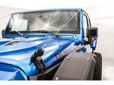 Fab Fours Limb Risers; Bare Steel (07-18 Jeep Wrangler JK)