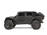 Fab Fours Rear Fender Flares; Matte Black (07-26 Jeep Wrangler JK & JL 4-Door w/ Fab Fours Base Fender)