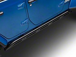 Fab Fours Tube Rock Sliders; Matte Black (18-25 Jeep Wrangler JL 4-Door)