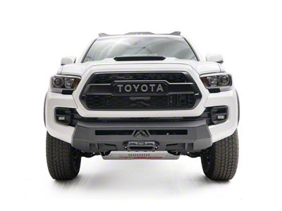 Fab Fours Hidden Winch Mount; Bare Steel (16-23 Tacoma)
