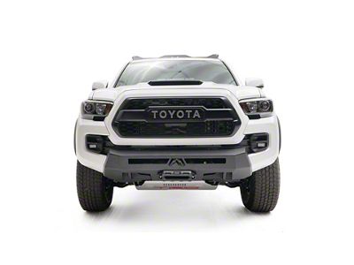 Fab Fours Hidden Winch Mount; Matte Black (16-23 Tacoma)