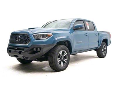 Fab Fours Matrix Front Bumper; Bare Steel (16-23 Tacoma)