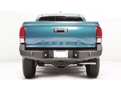 Fab Fours Premium Rear Bumper; Bare Steel (05-15 Tacoma)