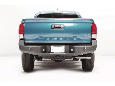 Fab Fours Premium Rear Bumper; Bare Steel (16-23 Tacoma)