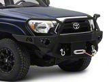 Fab Fours Premium Winch Front Bumper with Full Guard; Matte Black (12-15 Tacoma)